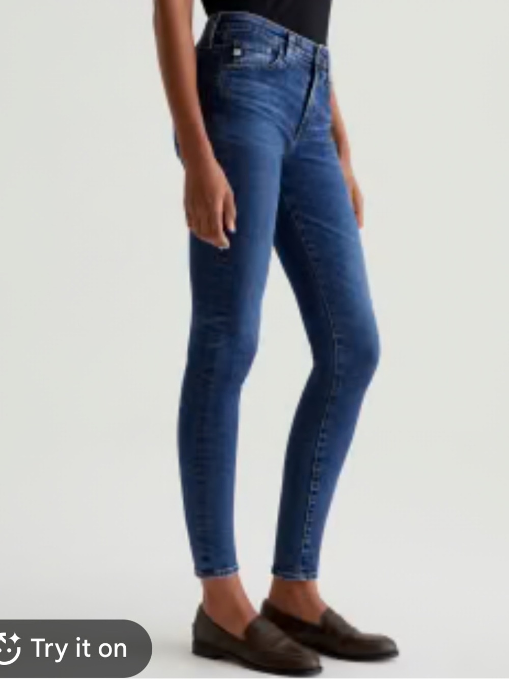 AG Adriano Goldschmied Farrah In 10 Year Skinny Ankle Denim Jeans 27R